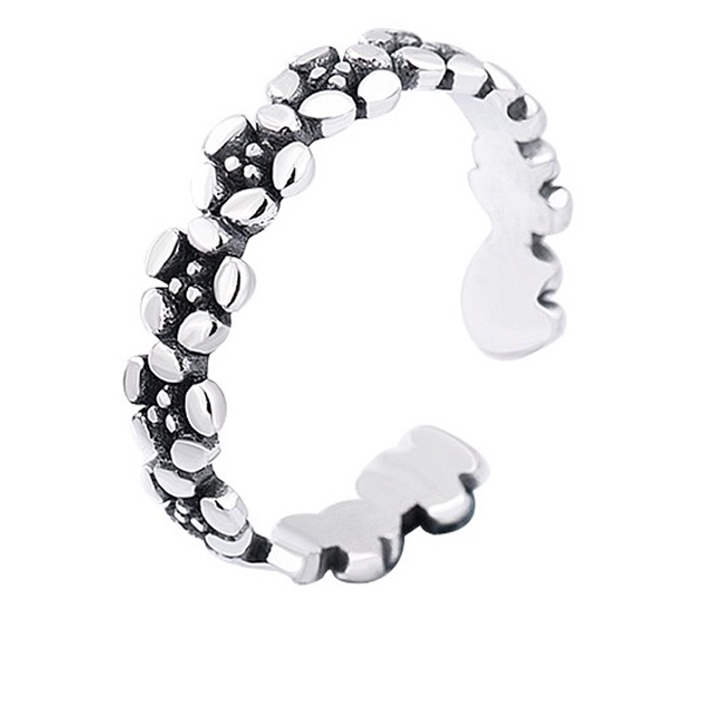 Nhẫn Bạc Nữ S925 Hình Bông Hoa Nhỏ Xinh N1732 - Bảo Ngọc Jewelry