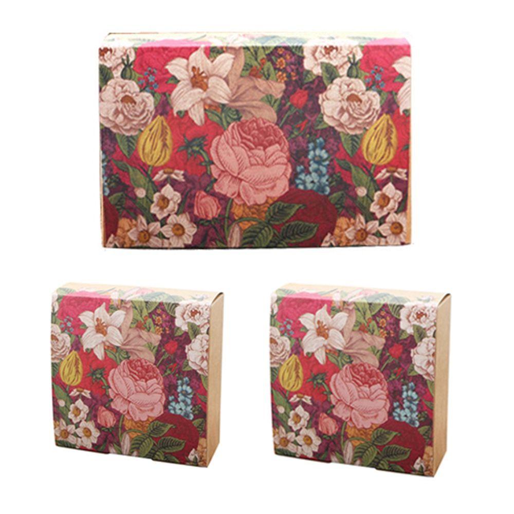 Set 10 Hộp Giấy Đựng Bánh Trung Thu DIY Xinh Xắn