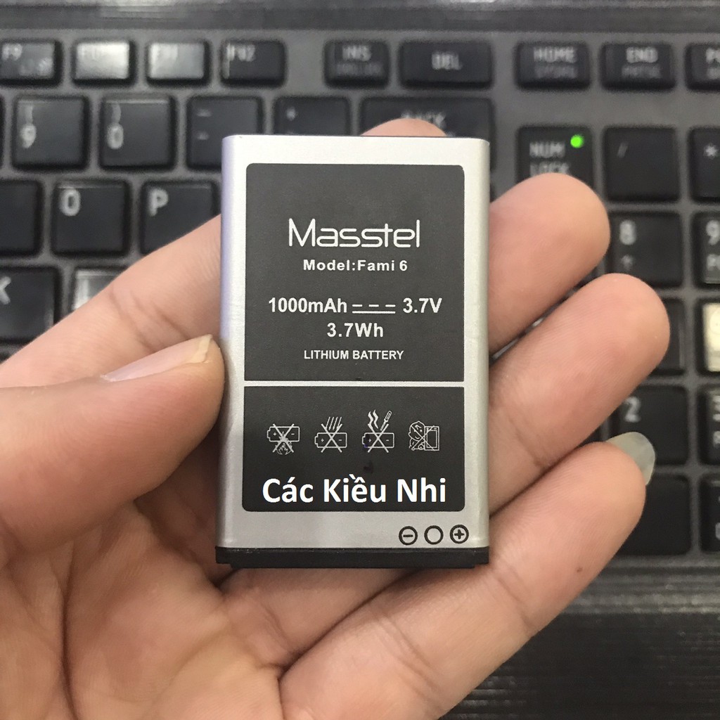 Pin Masstel Fami 6 zin hãng