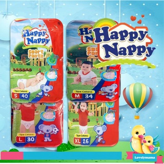 Image of Happy Nappy Pants S40 / M34 / L30 / XL26 diapers pants popok celana S 40 M 34 L 30 XL 26 smart pantz pants celana sekali pakai lovelymama lovelymama411 baby pants