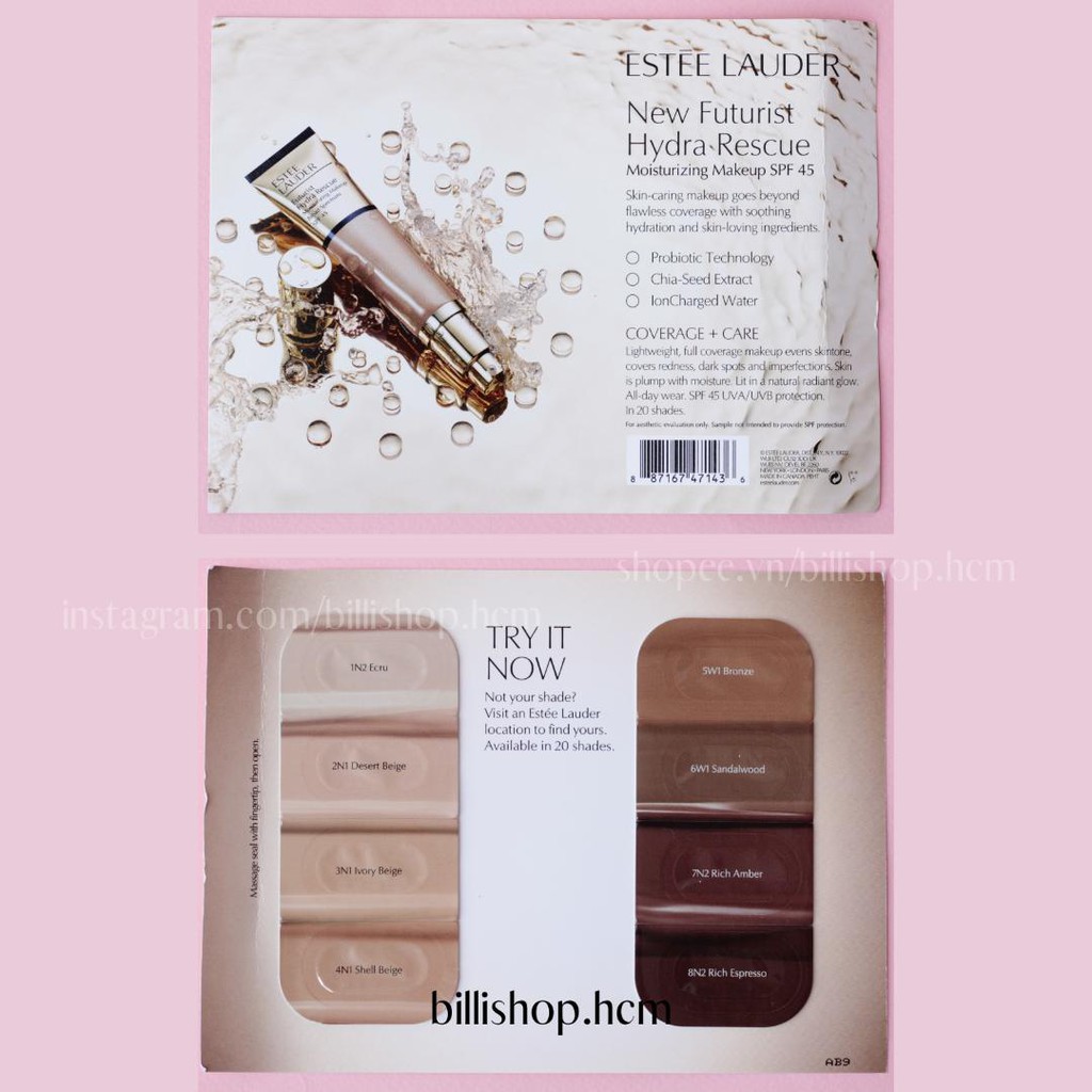 Sample make up kem nền, kem lót, concealer, phấn từ nhiều thương hiệu