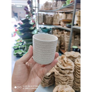 1 Ly cốc sứ uống trà cà phê Gốm Bát Tràng dáng Trụ men gốm nhiều màu