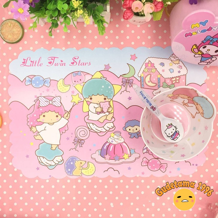 Tấm nền chụp ảnh sản phẩm Little Twin Stars kích cỡ 25*40cm