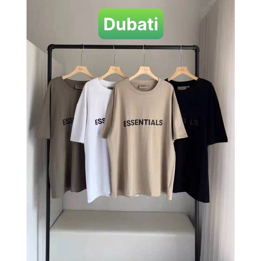 ÁO THUN PHONG CÁCH PHOM FORM RỘNG NAM NỮ ESSENTIALS SIÊU HOT MÙA HÈ 2022 - DUBATI FASHION