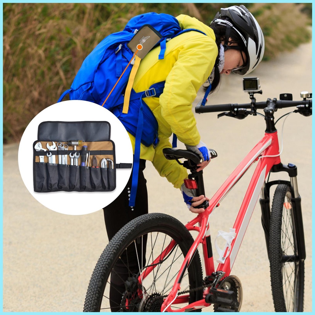 Túi Cuộn Đựng Dụng Cụ Sửa Chữa Đa Năng Chống Thấm Nước Tiện Lợi