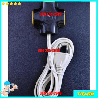 Ổ cắm điện du lịch chia 3 ngã 2.5 mét 10a 250v đsg