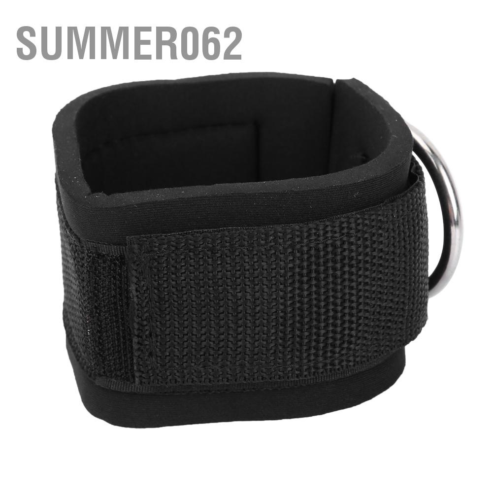 Vòng dây đai mắt cá chân Khóa mắt cá chân Huấn luyện chân Bảo vệ phòng tập thể dục 【Summer062】