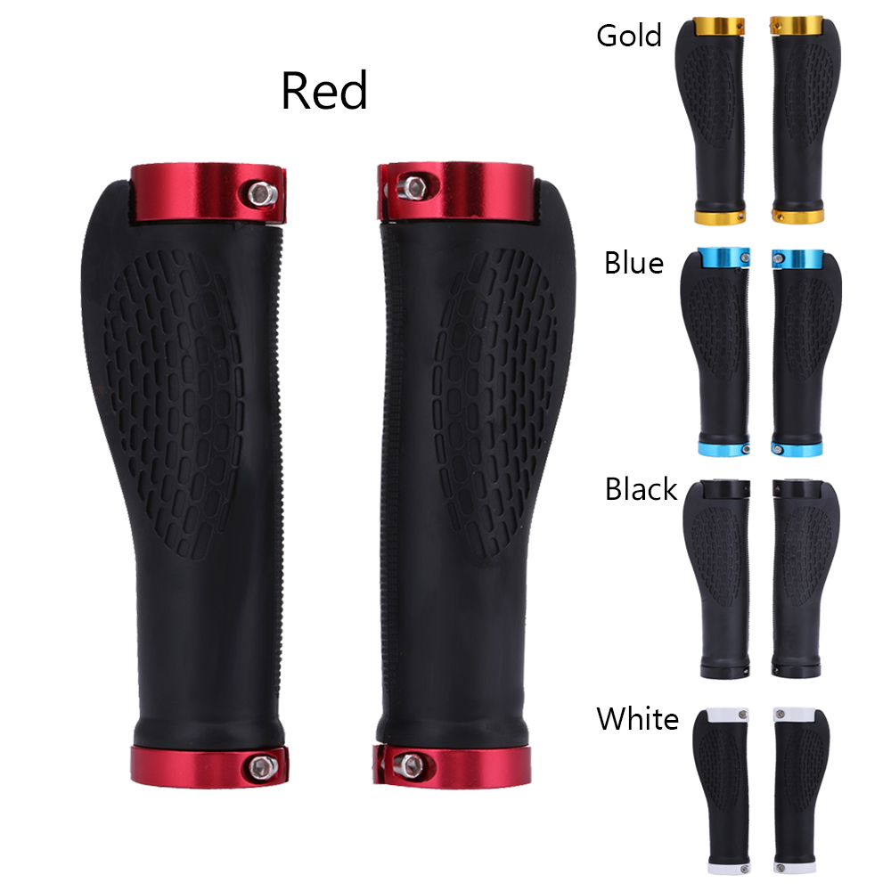 Cặp vỏ bọc tay lái xe đạp bằng cao su chống trượt nhiều màu tùy chọn