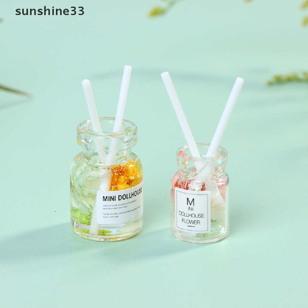 SU 1/12 Dollhouse Miniature Furniture Aromatherapy Model Pretend Play Toy for Kids n