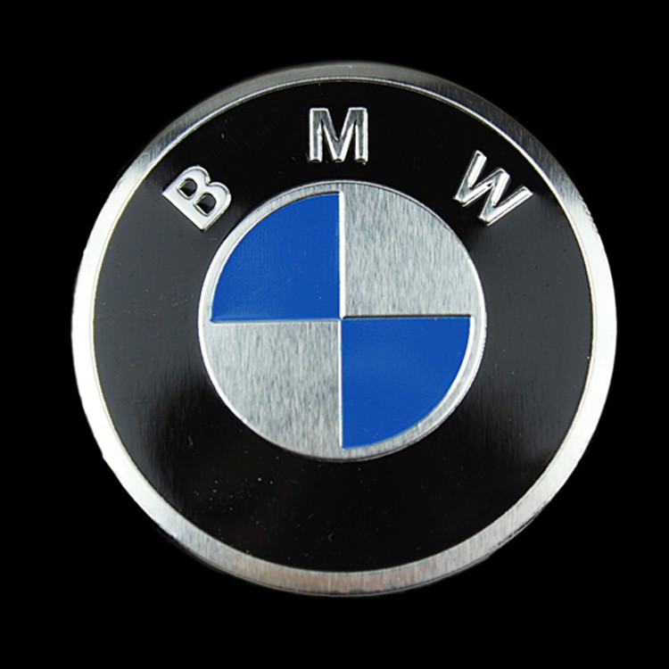 Miếng dán kim loại logo BMW 5.5cm