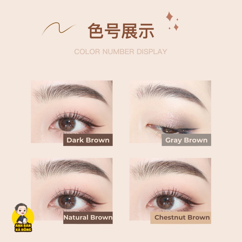 Bút Chì Kẻ Mày NOVO Cloud Mist Eyebrow Pencil 5472
