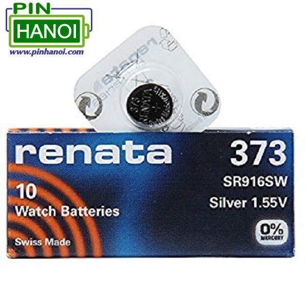 Pin cúc áo Renata Silver Oxide SR916SW – 373