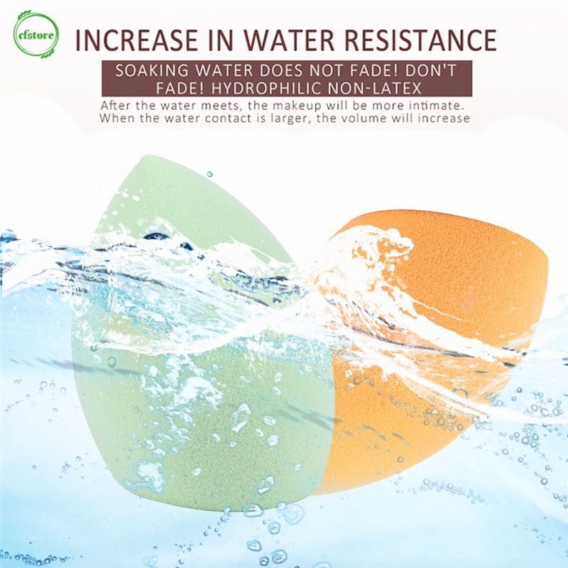 [Hàng mới về] Miếng Mút Trang Điểm Hình Giọt Nước Dành Cho Nữ