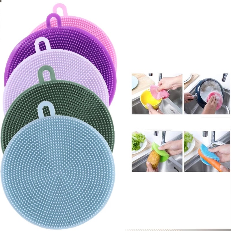 Bàn chải silicon vệ sinh nhà bếp tiện lợi