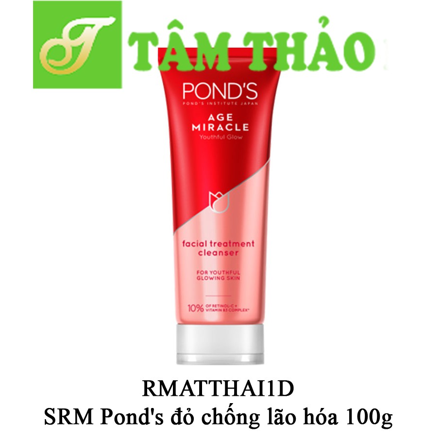 Sữa rửa mặt Thái Lan Pond's 100g chống lão hoá 8851932199179, trắng da 8999999053031, sạch sâu 8999999053048