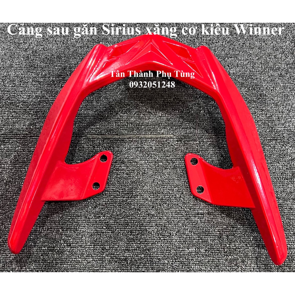 Cảng sau gắn Sirius kiểu Winner