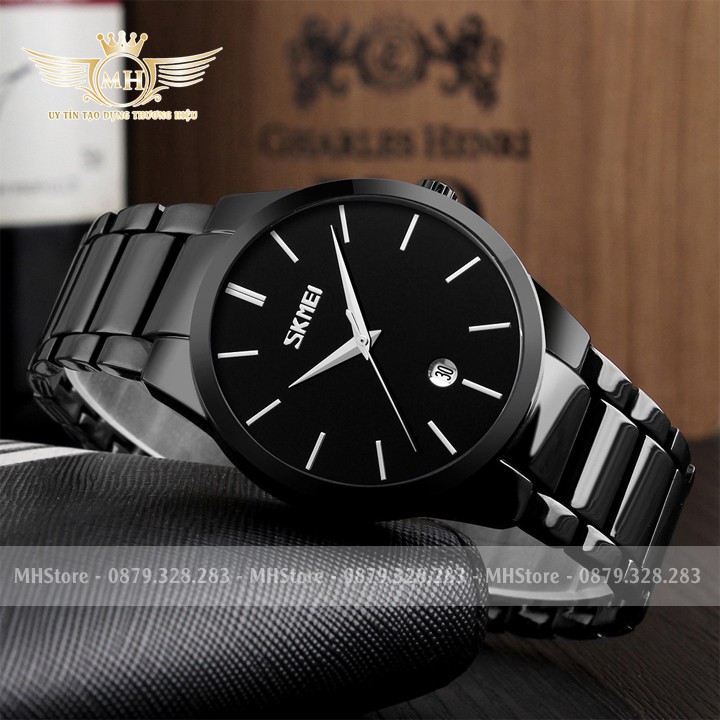 Đồng hồ nam OMG 8269 dây da cao cấp, tích hợp lịch ngày, thời trang đẹp sang trọng, giá rẻ [Tặng thêm pin] | BigBuy360 - bigbuy360.vn