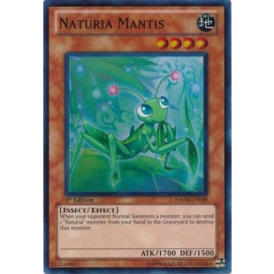 Thẻ bài Yugioh - TCG - Naturia Mantis / HA04-EN049 '