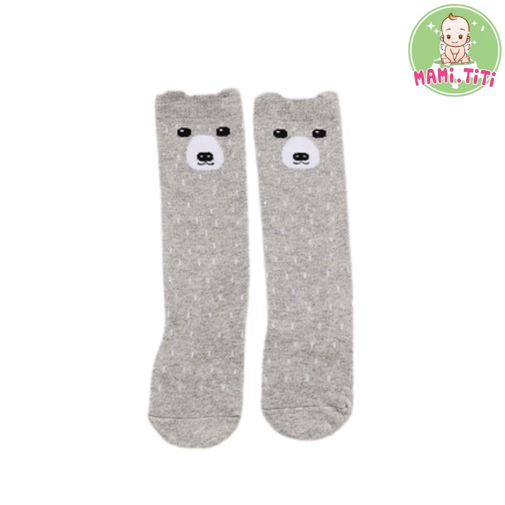 Tất cao cổ cho bé, tất cổ dài chống trượt chất liệu COTTON cao cấp có SIZE cho bé từ 0-4 tuổi - MAMI TITI