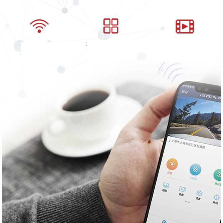 Camera hành trình cho ô tô HIKVISION F6 PRO | BigBuy360 - bigbuy360.vn