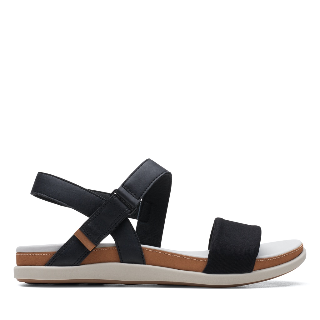 Giày Sandal Vải Nữ-Eliza Mae màu Đen