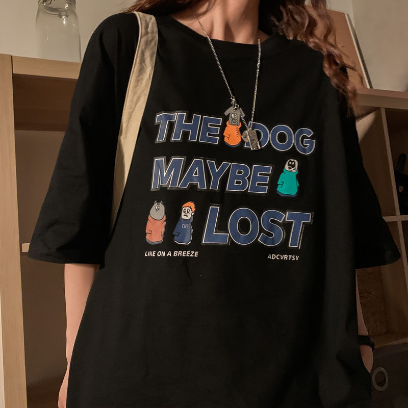 NRVP Áo thun cổ tròn tay ngắn thời trang 2021 dành cho nữ