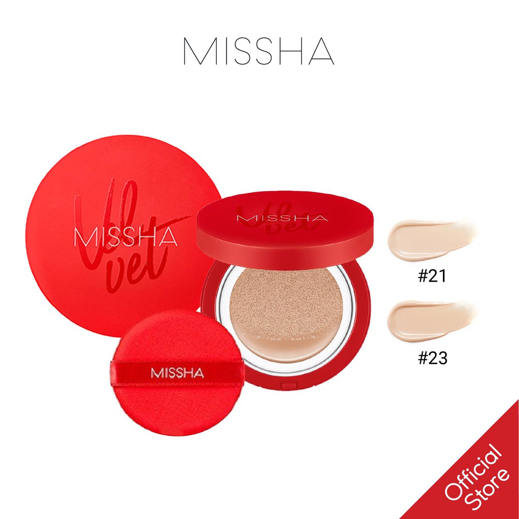 [Mã COSDAY giảm 8% đơn 150K] Phấn Nước Missha Magic Cushion & Missha Radiance Perfect Fit Cushion SPF50+ PA+++ 15g