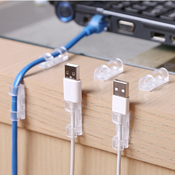 Set 20 kẹp cố định cho dây cáp nhỏ gọn tiện dụng