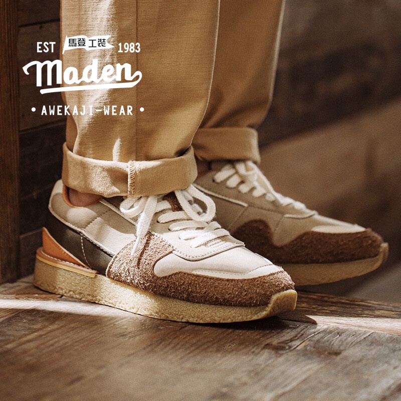 Maden Giày Thể Thao Đế Dày Thời Trang Mùa Hè 2022 Phong Cách retro