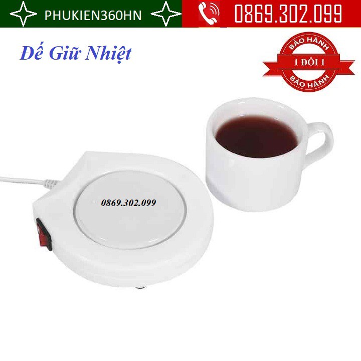 Đế Giữ Nhiệt Cho Đồ Uống Electronic Warmer