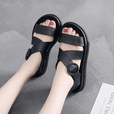 Sandal nữ, dép quai hậu nữ đi học, đi chơi thời trang DS04A, chất liệu nhựa dẻo siêu bền ,đế cao su chống trơn truợt