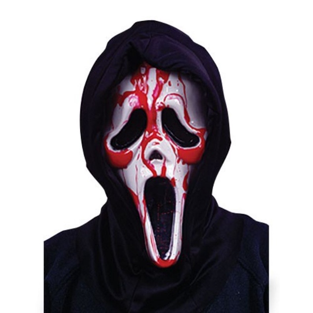 Mặt nạ ma bơm máu. Mặt nạ hoá trang Halloween