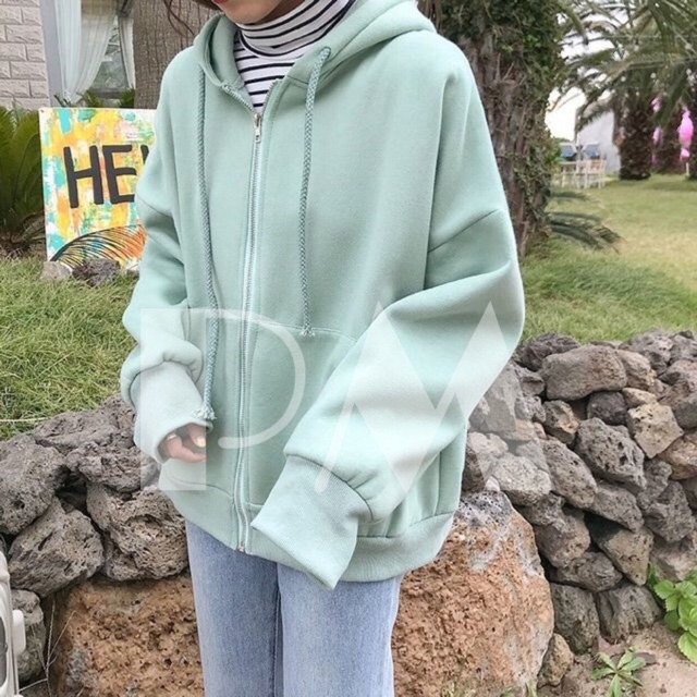ÁO NỈ KHOÁ TRƠN