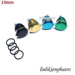 Nút Nhấn Reset Chống Nước 19mm