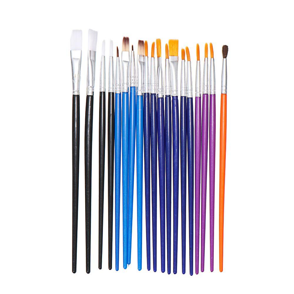Set 30 Cọ Vẽ Tranh Sơn Dầu Bằng Acrylic Mềm Chất Lượng Cao