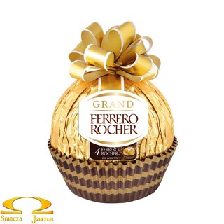 SOCOLA FERRERO ROCHER HÌNH QUẢ CẦU 240G/ QUẢ CẦU VÀNG GRAND FERRERO ROCHER ĐỨC