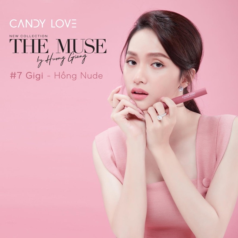 Son kem nhung lì Candy Love từ Hàn Quốc
