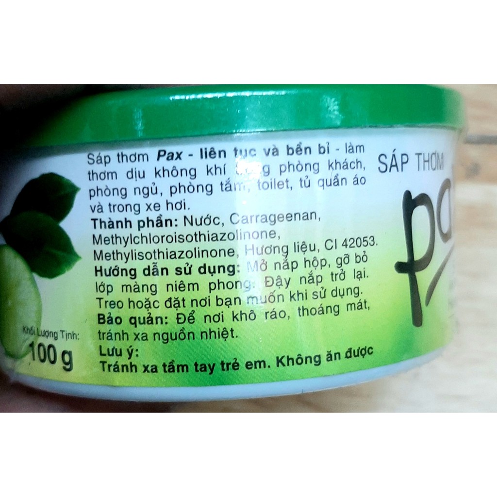 Sáp thơm PAX làm thơm phòng