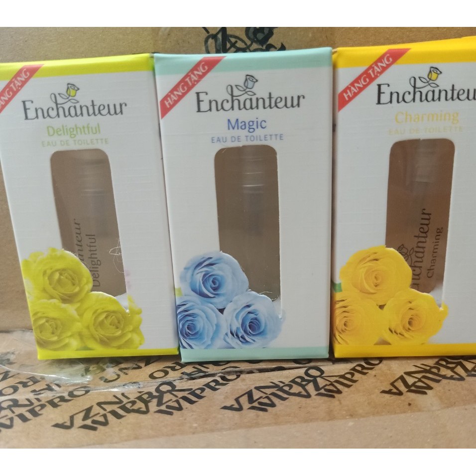 Nước Hoa Enchanteur Charming Mini 4.5ml (3 màu)