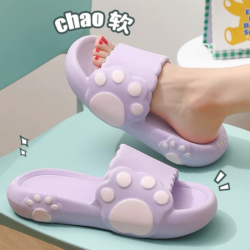 Dép bánh mì chân gấu siêu xinh siêu nhẹ