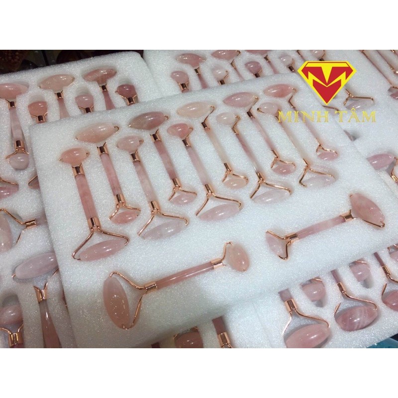 Cây lăn mặt Massage thiên nhiên Cây lăn mặt đá tự nhiên