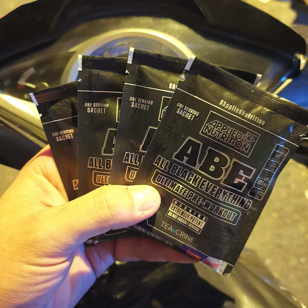 Bột Tăng Lực ABE Pre Workout Sample - Gói Dùng Thử 11 Gram (1 Lần Dùng) Giảm Mệt Mỏi, Hương Vị Đa Dạng, Thơm Ngon