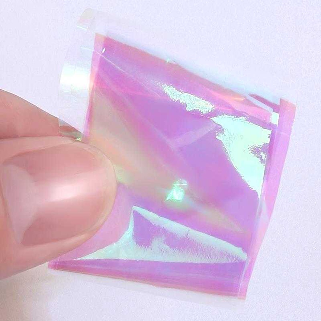 Set 6 Tấm Giấy Kính Trong Suốt Làm Móng Nghệ Thuật DIY Phong Cách Hàn Quốc Cho Nữ