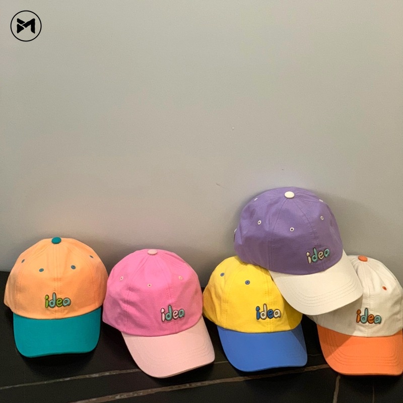 Mũ Lưỡi Trai Thêu Chữ Thời Trang Năng Động Cho Bé