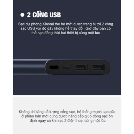 🏵️ [Bán chạy nhất] Sạc dự phòng Xiao_Mi 10000mAh Gen 3 Bản Sạc Nhanh 2020 - Bảo hành 06 tháng tại SHOP lỗi 1 đổi 1 🏵️