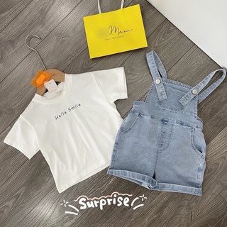 Bộ yếm cho bé set 2 món ( 8 - 15kg)