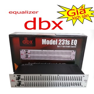 lọc xì âm thanh equalizer cao cấp DBX 231S + Tặng dây CANON