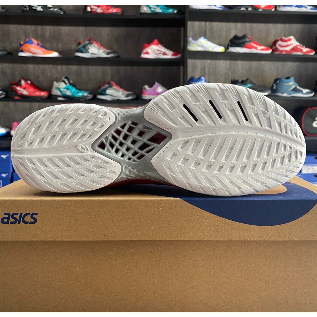 Giày Asics V Swift FF 2 MT Đen - Giày chuyên bóng chuyền cổ cao đệm gel tăng đàn hồi, chống sốc, giảm chấn, độ bền cao