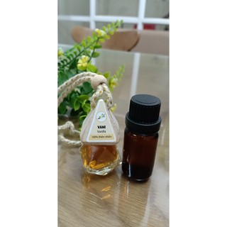 [BH23-Giá dùng thử] Tinh dầu hương vani thơm xe thơm phòng lọ treo hoặc xông 10ml tùy chọn