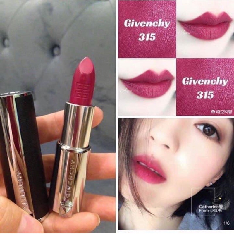 Son môi Hồng sen Givenchy 315